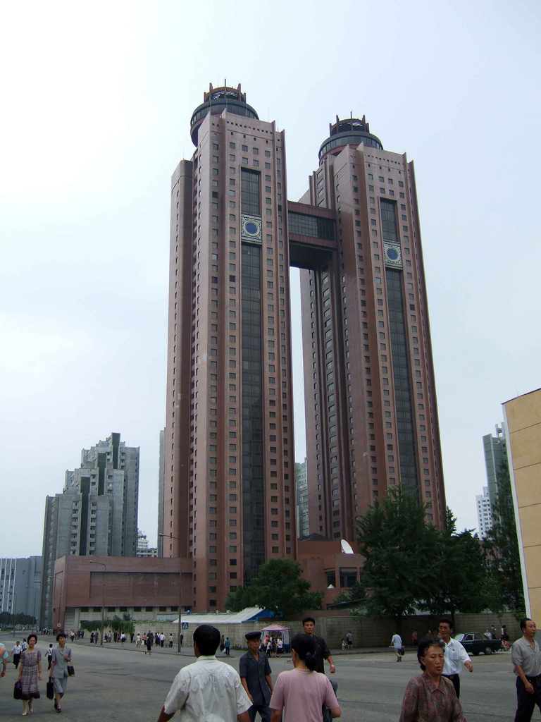 The Koryo hotel. Pyongyang, North Korea