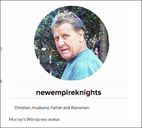 Photo Murray posted of himself on the internet