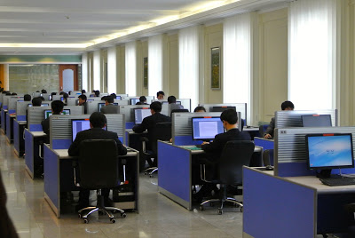 The North Korean Compuer capabilties as portrayed to the Google delegation and described by eyewitness 19 year old daughter of Google Chief