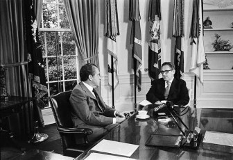 Henry Kissinger and Richard Nixon