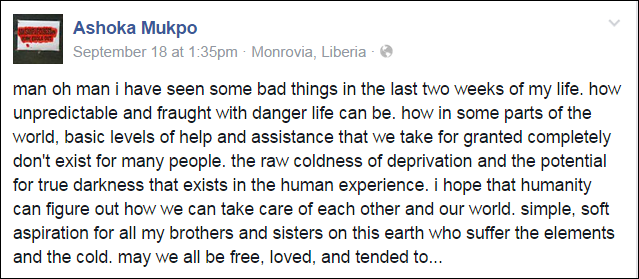 Ashuka posting for his wish that all be