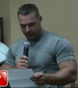 Blaine Cooper aka Stanley Blaine Hicks, who fraudulently claimed to have been a combat U.S. Marine Corps veteran 