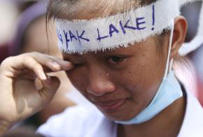 Displaced Villager In Phnom Penh from Corrupt Government Concession to Cronies
