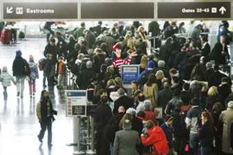 Edwardo at the airport