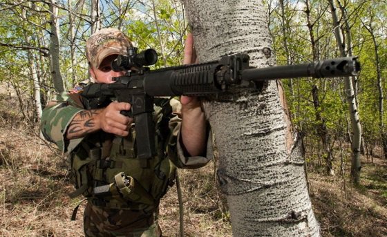 Ryan Paine In Arizona patrolling the border against illegal immigrants